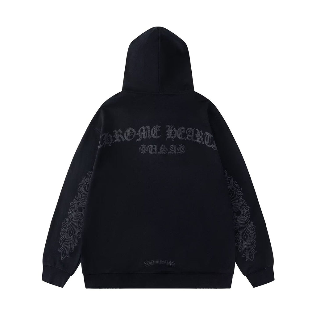 Chrome Hearts Zip Up Hoodie