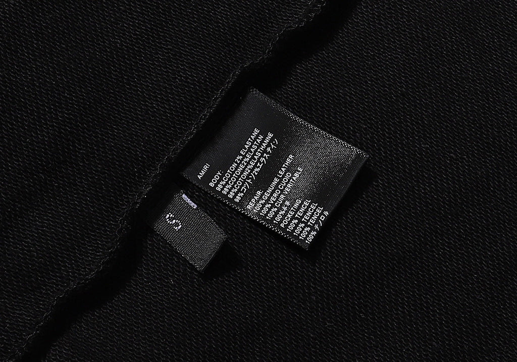 AMIRI Bones Logo-Embroidered Hoodie AMIRI