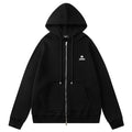 AMIRI logo detail zip up hoodie