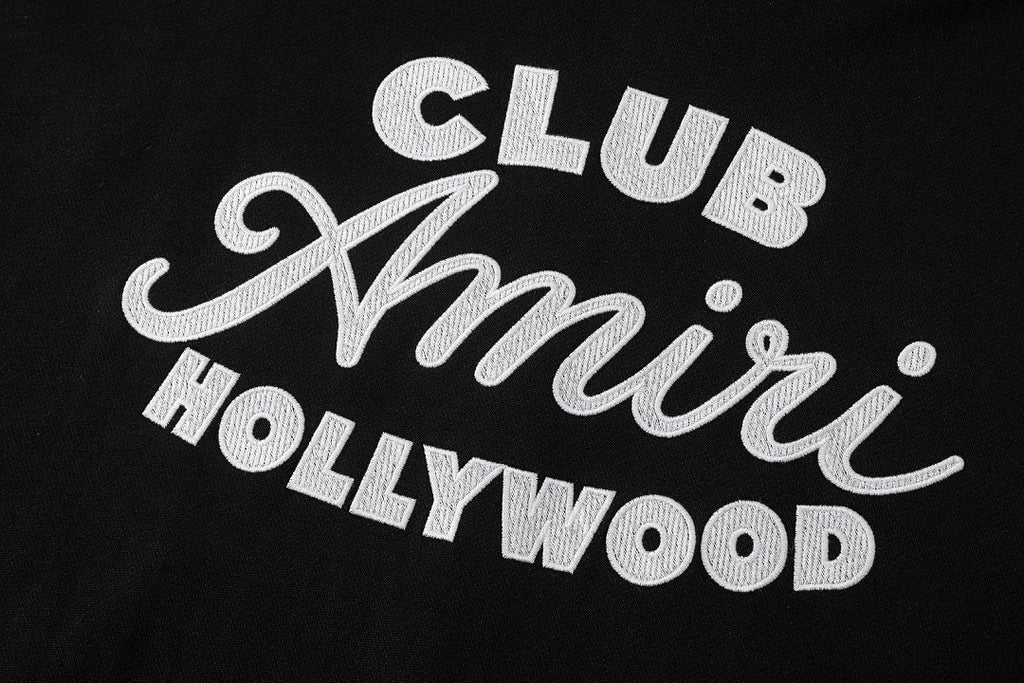 AMIRI Club Amiri zip up hoodie