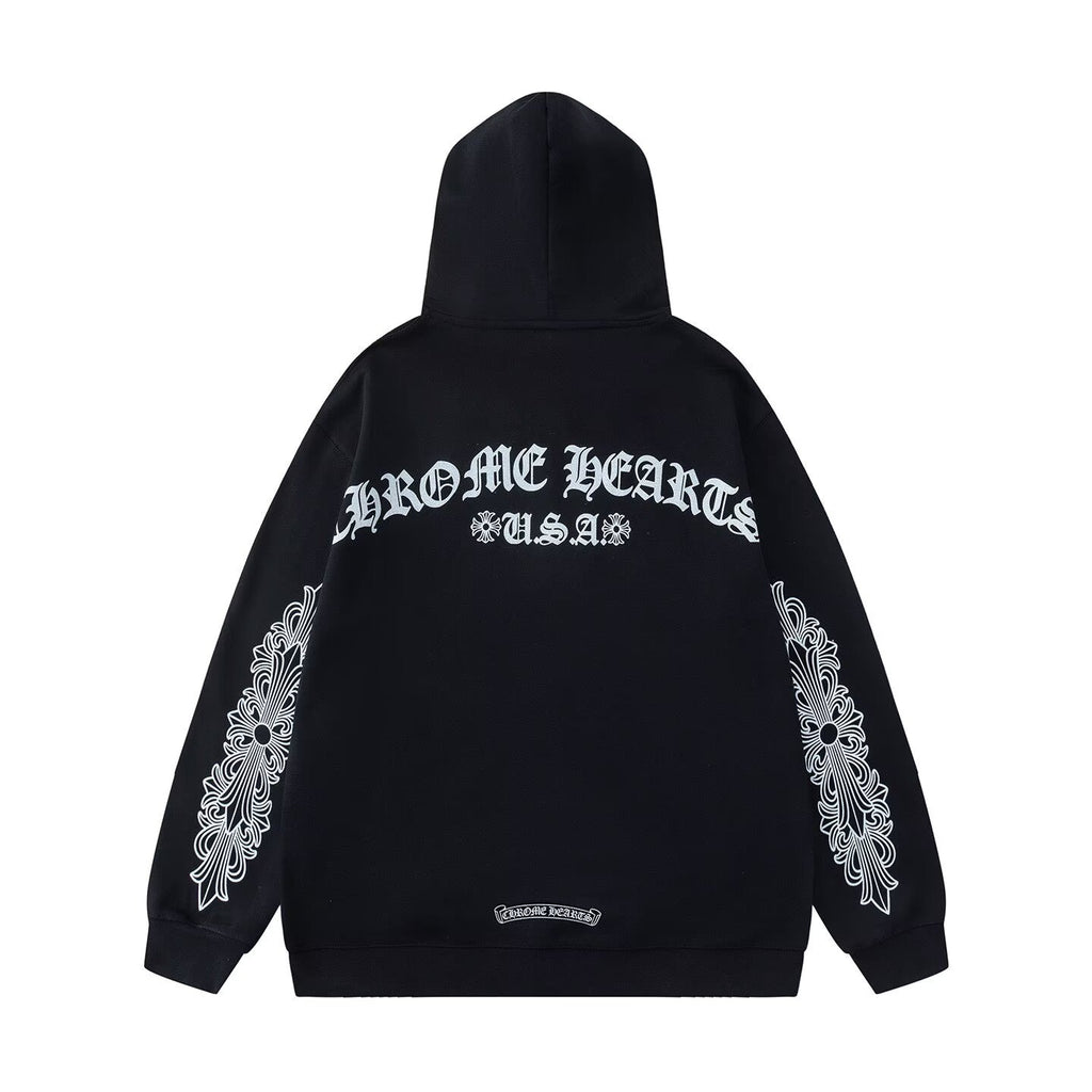 Chrome Hearts Zip Up Hoodie